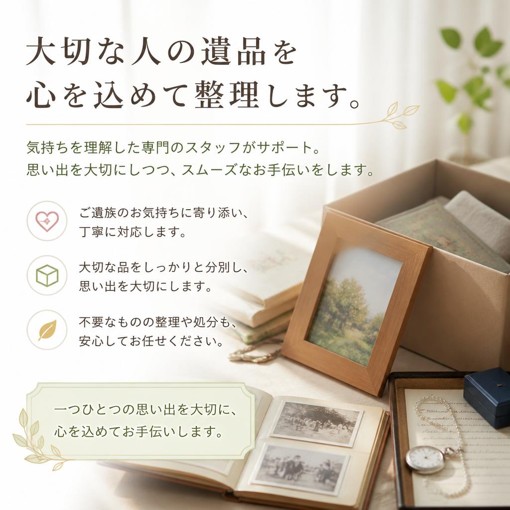 遺品売却の専門知識