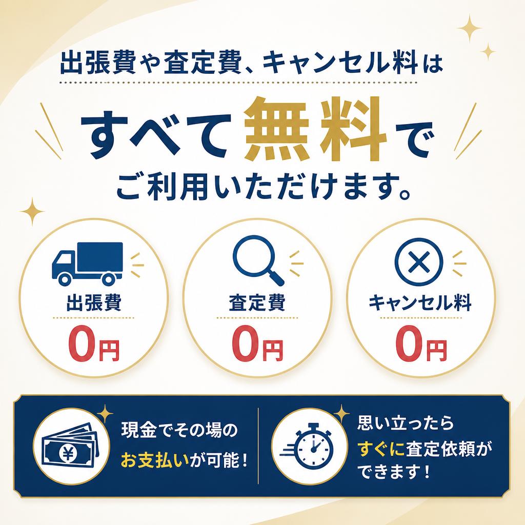 安心の無料サービス