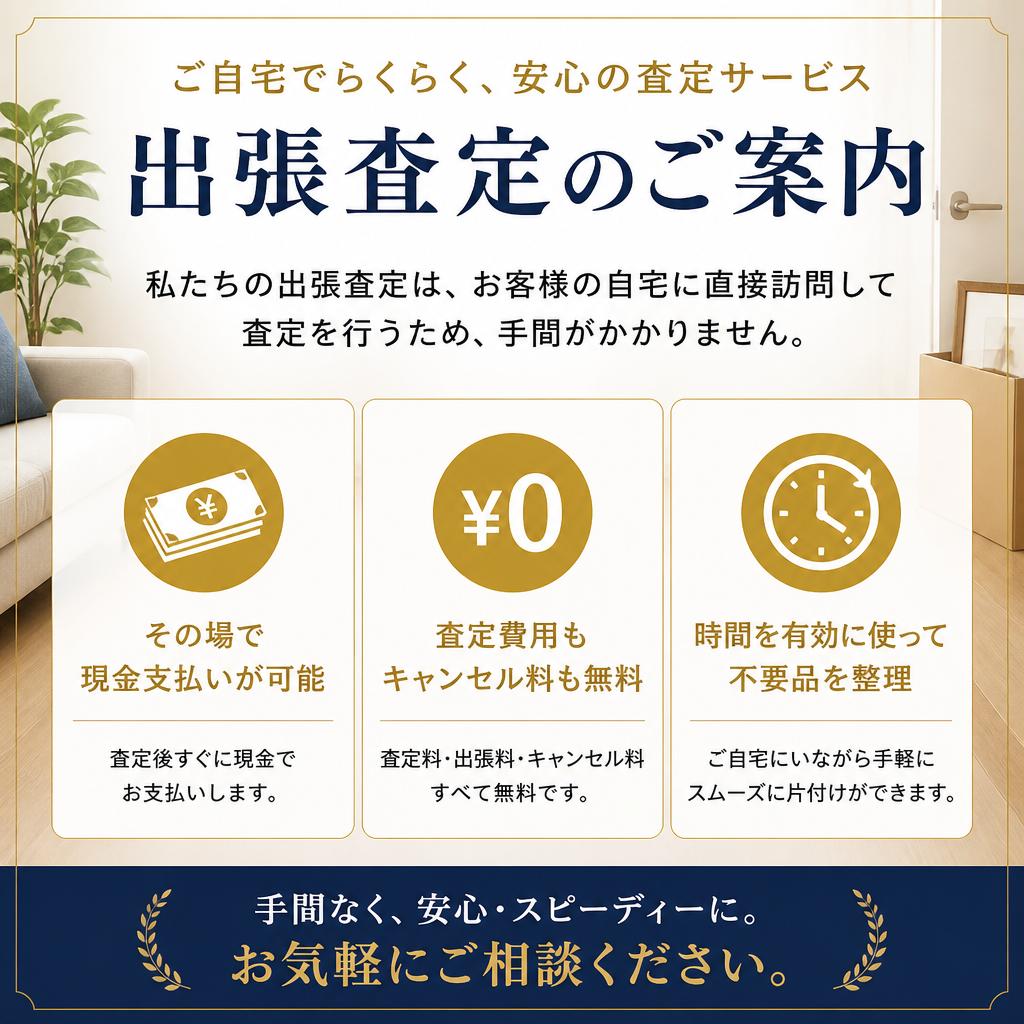 出張査定のメリット