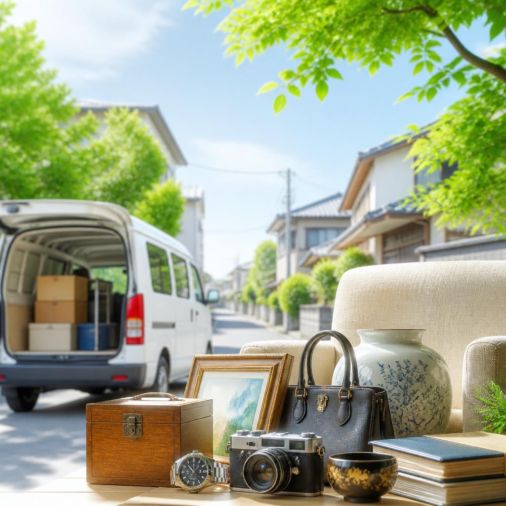 城南町の皆さまにお届けする、出張買取の便利さ！