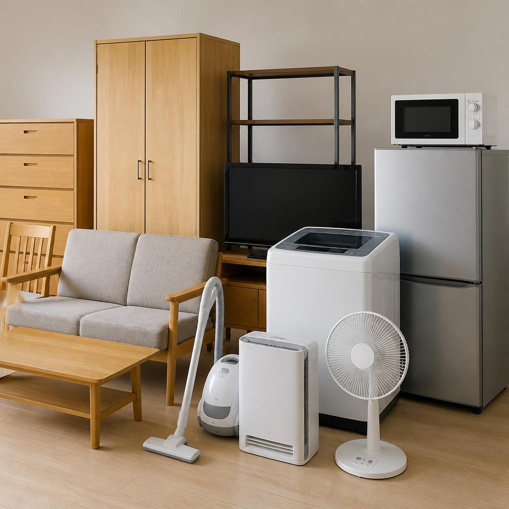 引っ越し前の家具・家電、まとめて買い取ります！