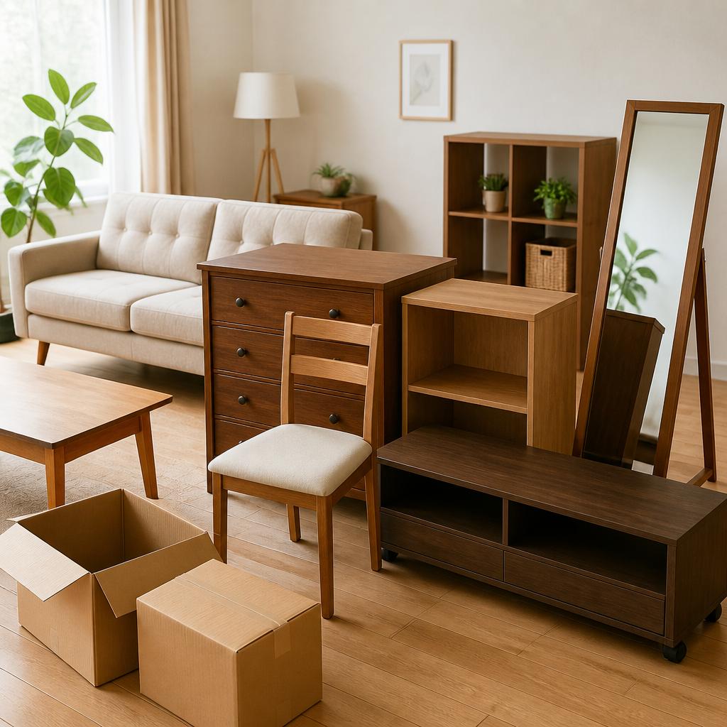 模様替えのついでに、不要な家具を即現金化！