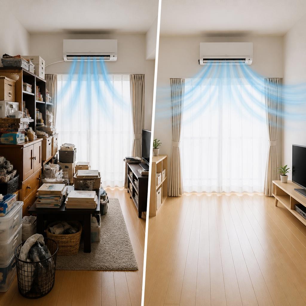 クーラーを最大限に活かすために