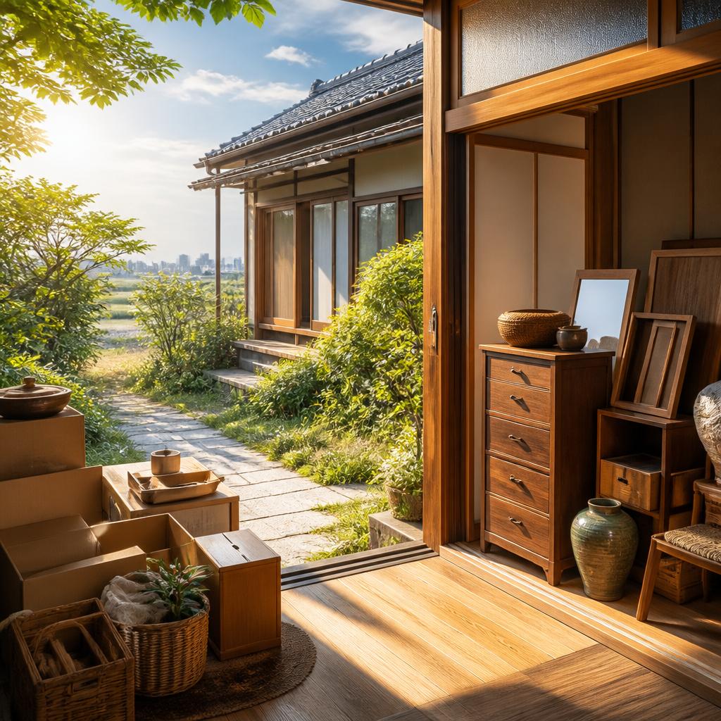 空き家の価値を再発見！出張買取であなたの空き家を片付けて、可能性を開こう！