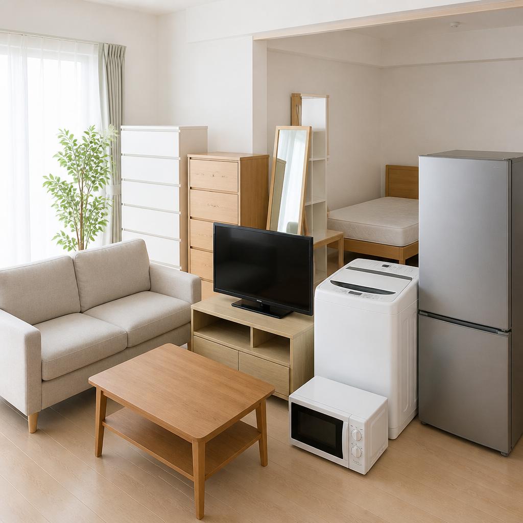 不要な家具家電をスピーディーに処分！同棲・結婚カップルの新生活をサポートする出張買取