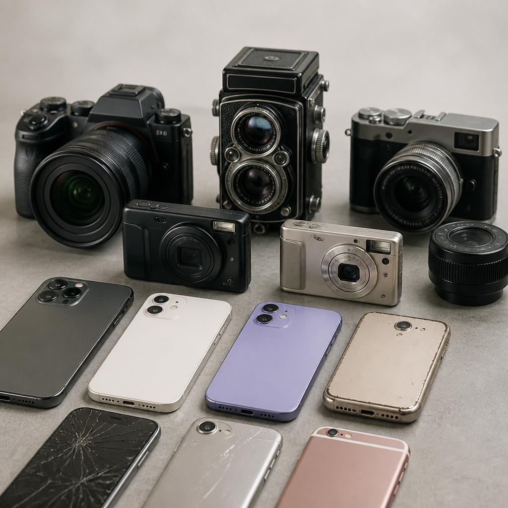スマホ・カメラ買取の対象品