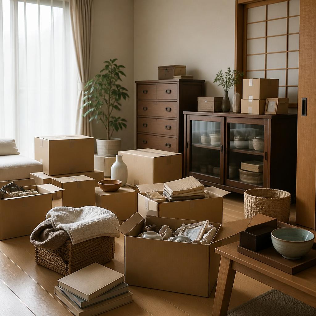 不用品回収と遺品整理の対応