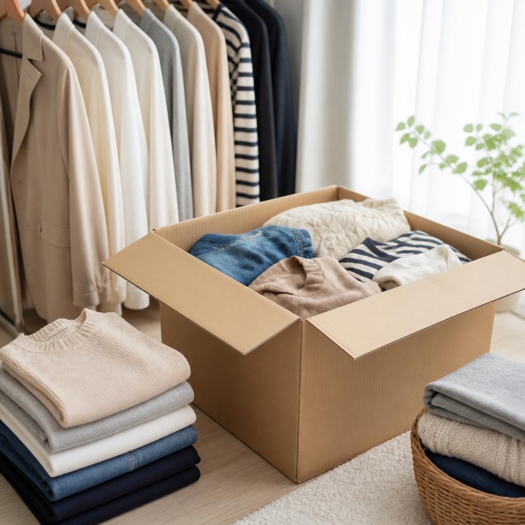 衣替えのタイミングで不要な服をスピーディーに現金化！