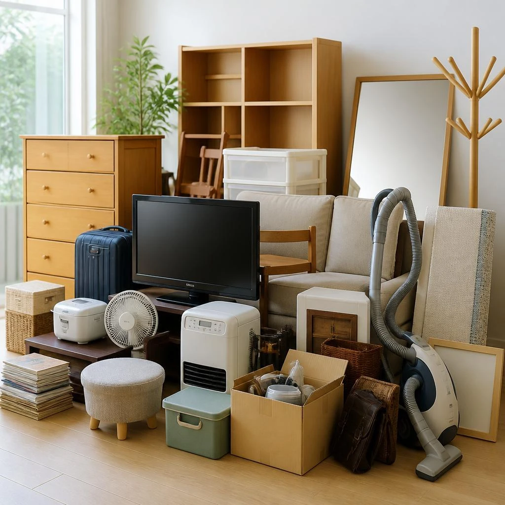 家の中の不要品、何でも持ち込みOK！私たちが力になります。