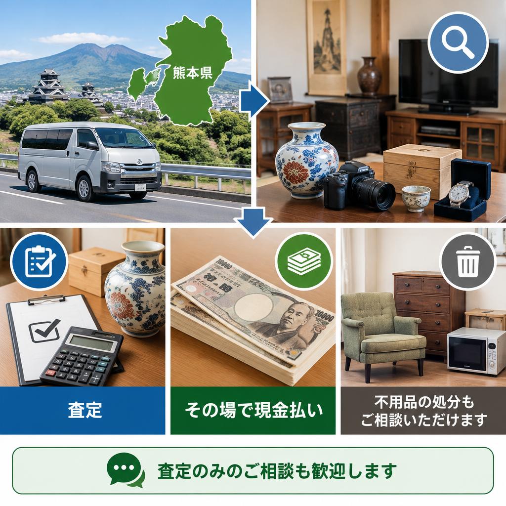 店舗・倉庫まで訪問。査定からお支払いまでスムーズに