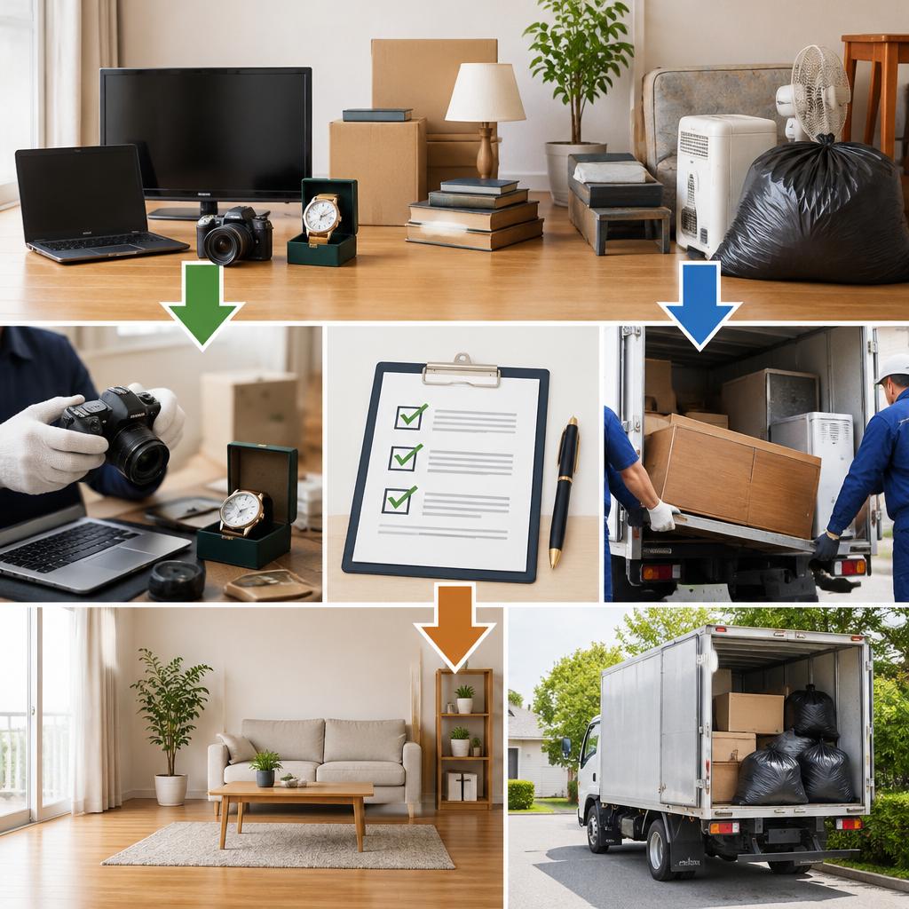 買取と不用品回収をまとめて、片付けの総額を賢く抑える
