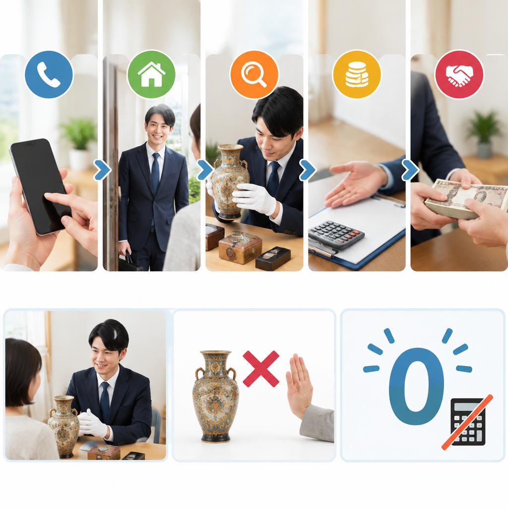 出張費・査定費・キャンセル料は無料。納得できるまで安心査定