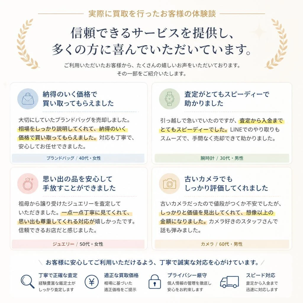 お客様の声と成功事例