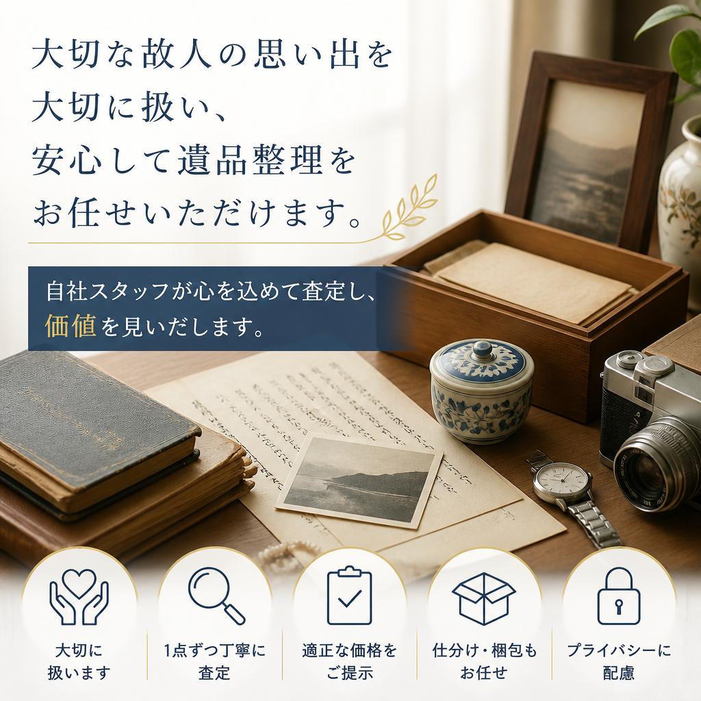 遺品整理の心強い味方