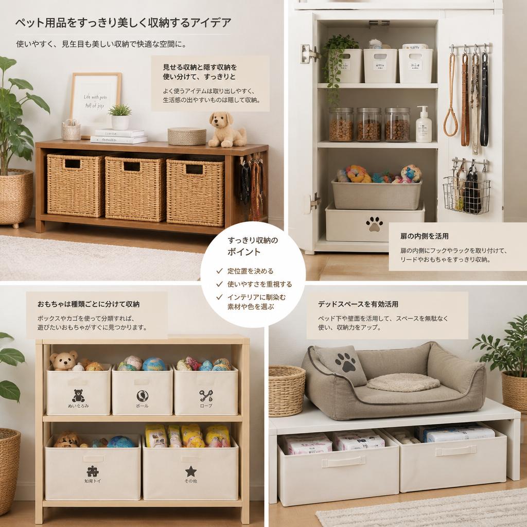 機能的な収納アイデア