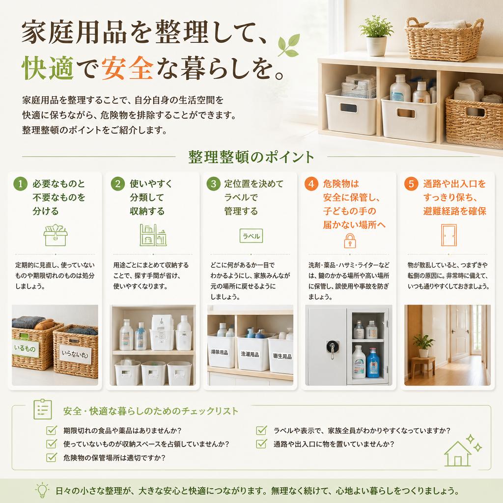 整理整頓のすすめ