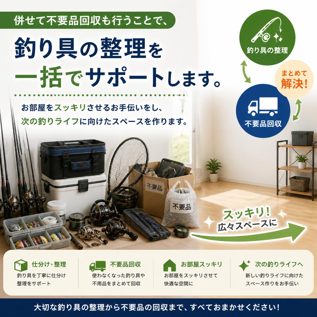 不要品回収もお任せ！