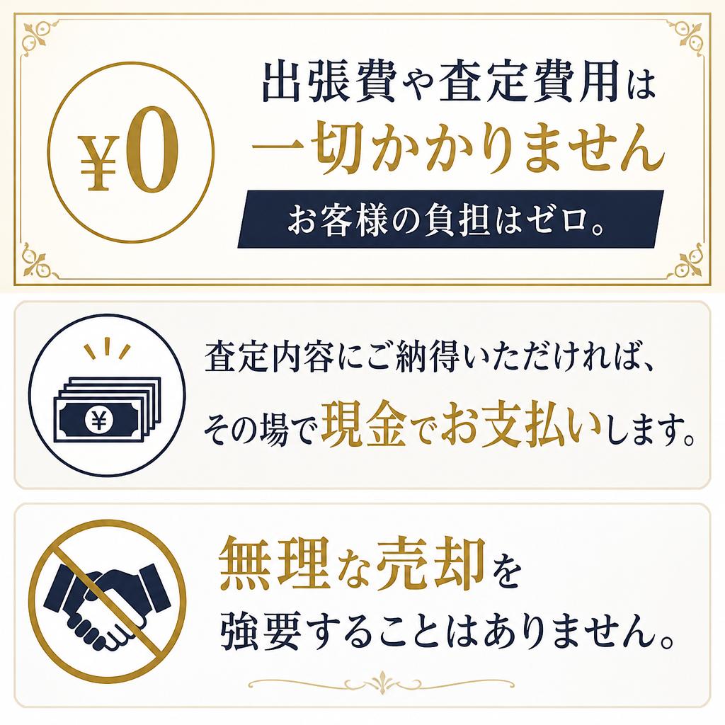 無料出張査定について
