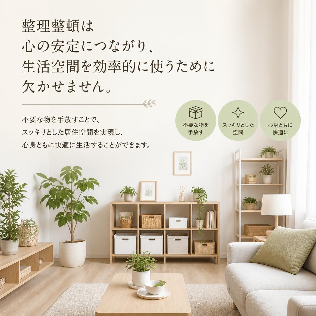 整理収納の重要性