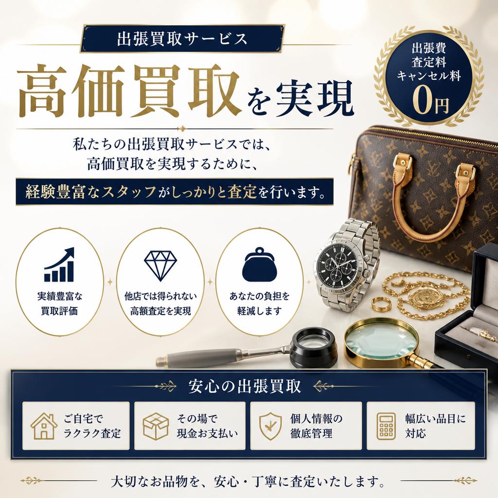 高価買取のメリット