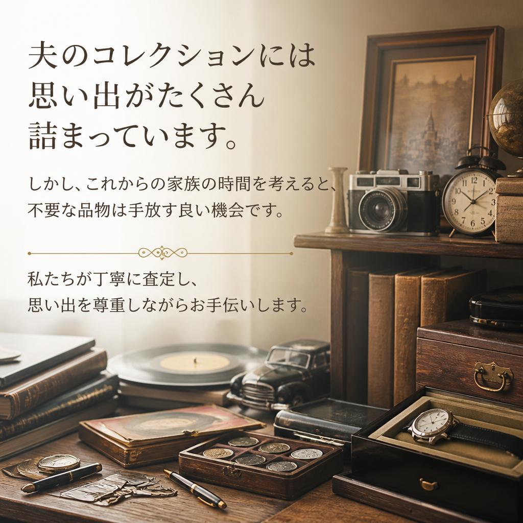 思い出を大切にしながら、整理整頓