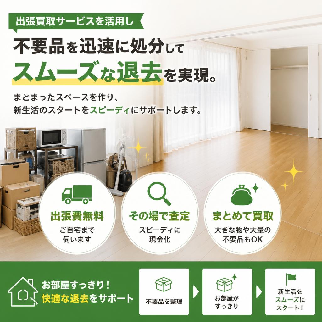 スピード退去・新生活のスタートをサポート