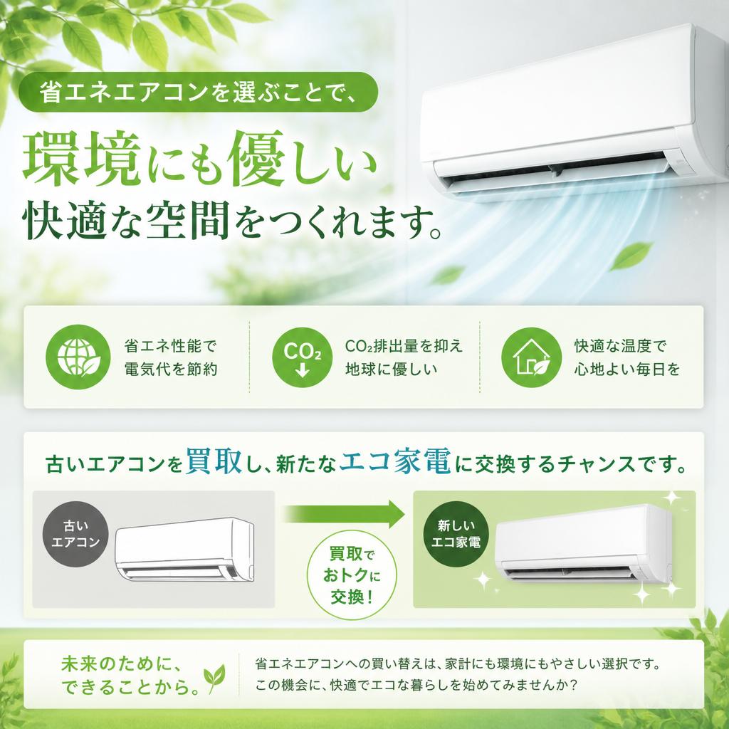 3. エコ家電で環境にも優しい選択を