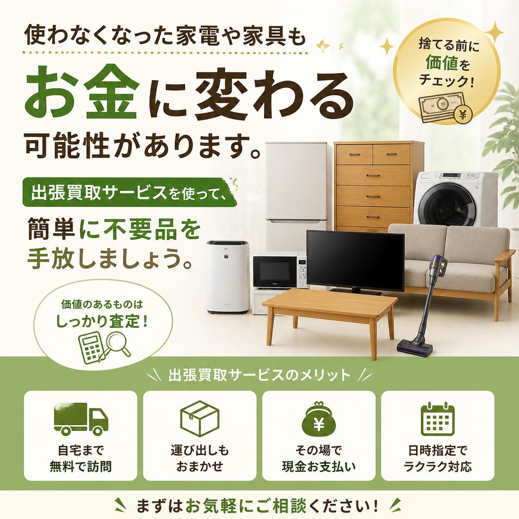 不要品の価値を見直そう