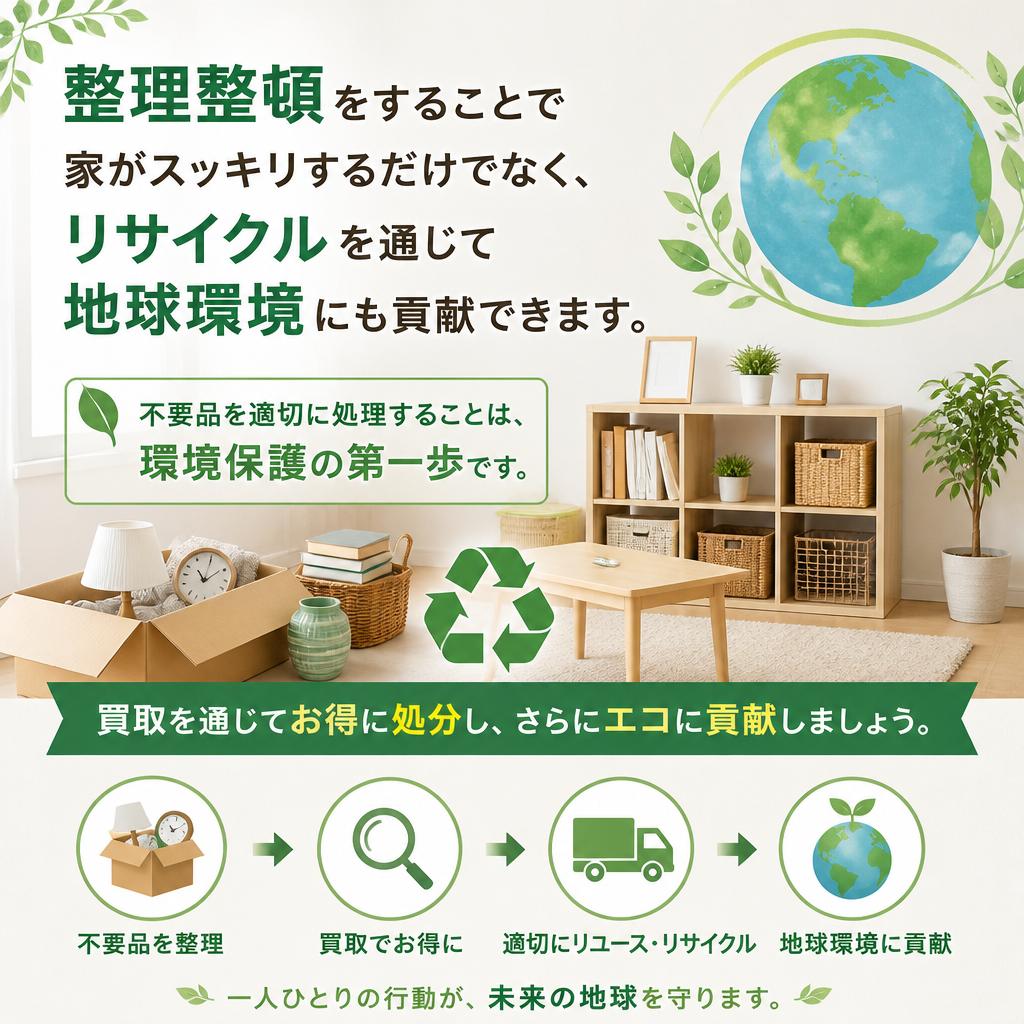 リサイクルでお得に環境にも優しい