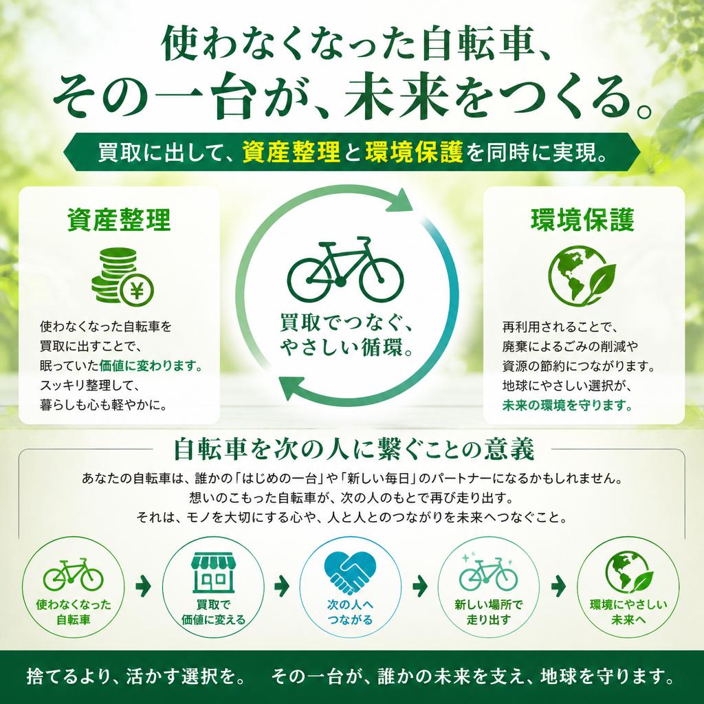 資産整理と環境保護の両立