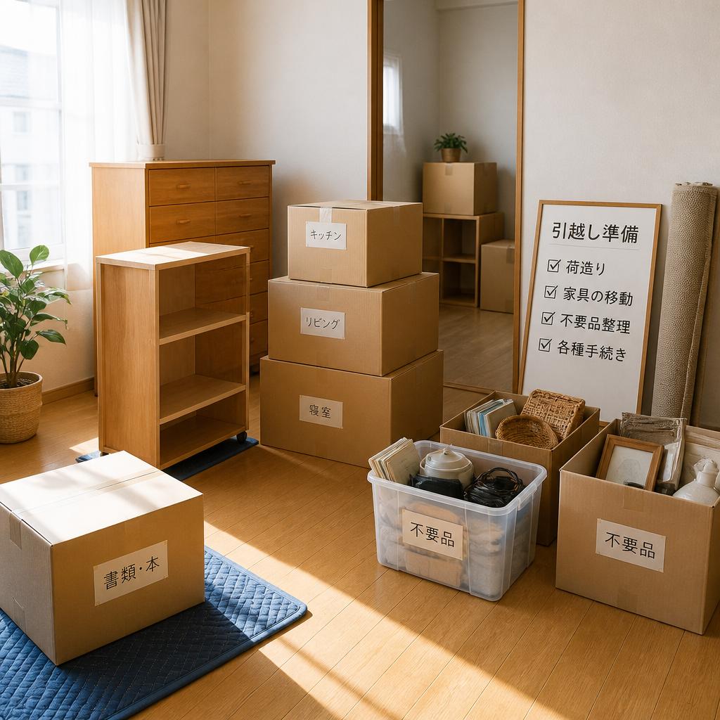 引越し準備と同時に親切対応