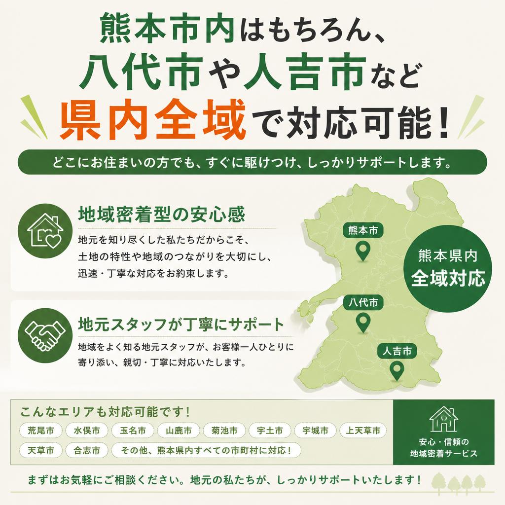 地域密着型の信頼性